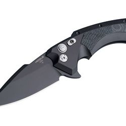 HOGUE X5 3.5″ SPEAR PNT BLK/BLK G10
