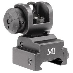 MIDWEST REAR FLIP UP SIGHT AR SERIES