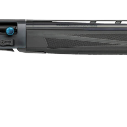 Mossberg 85159 940 Super Bantam Full Size 12 Gauge Semi-Auto 3″ 4+1 26″ Matte Blued Vent Rib Barrel, Tungsten Gray w/Blue Accents Stainless Steel Receiver, Adjustable Black Synthetic Stock, Right Hand