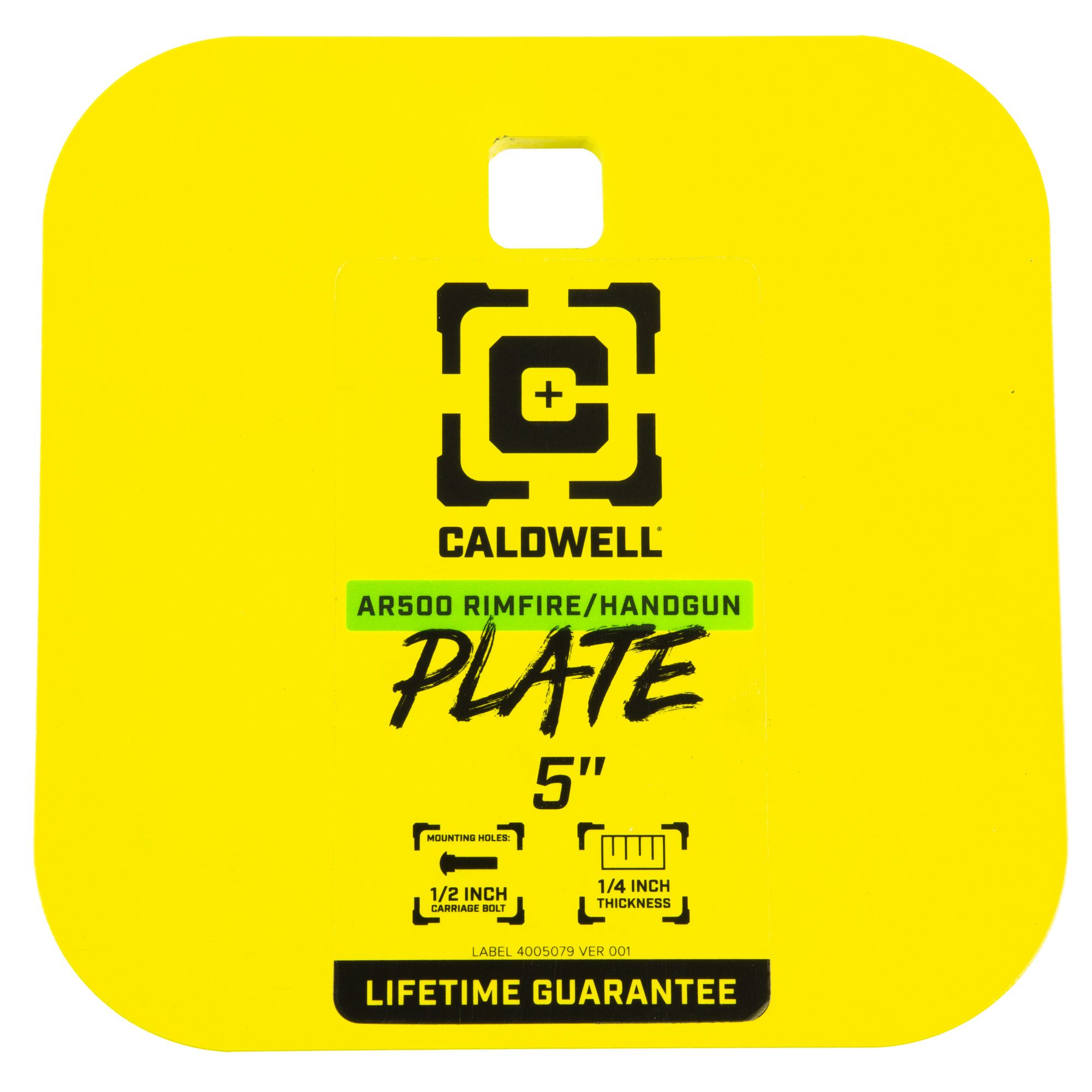 CALDWELL AR500 1/4″ RF/HG 5″ GONG