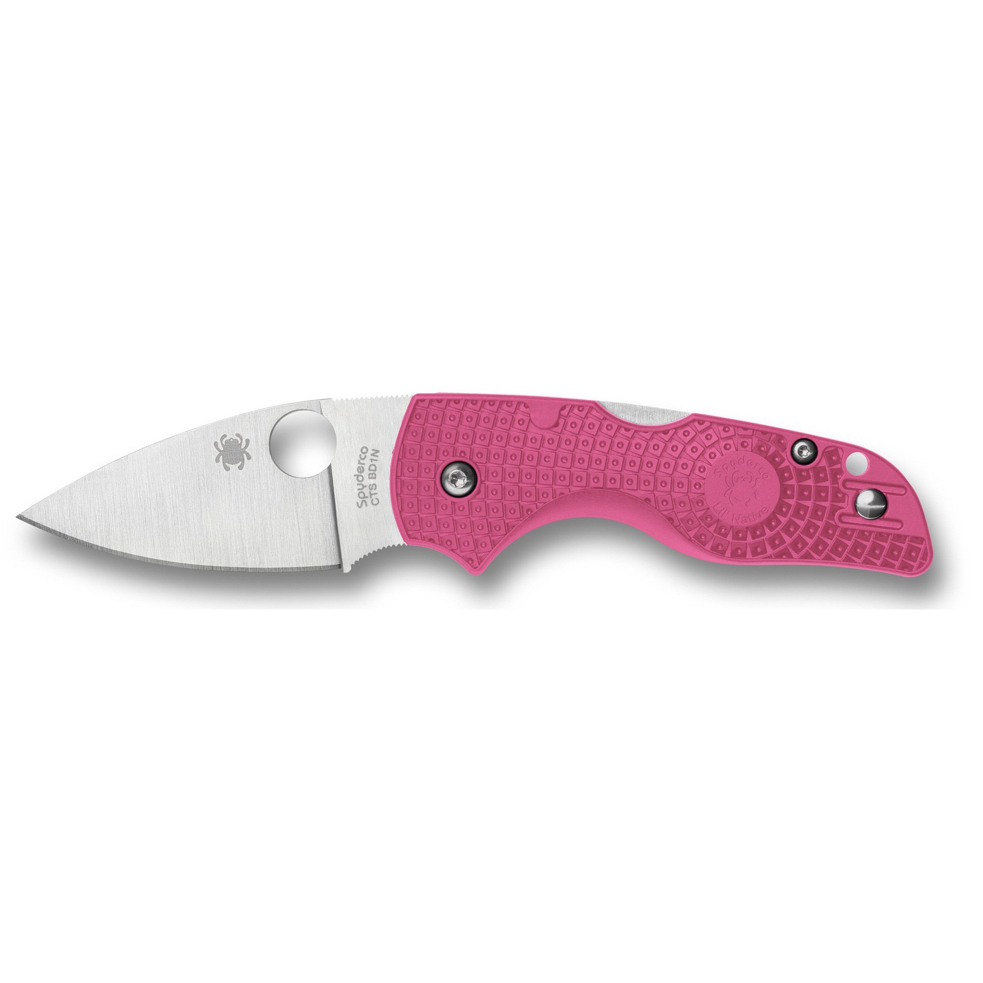 SPYDERCO LIL NATIVE LW 2.42″ PINK