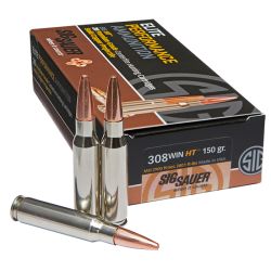 SIG AMMO 308WIN 150GR ELITE HUNTING HT 20/10