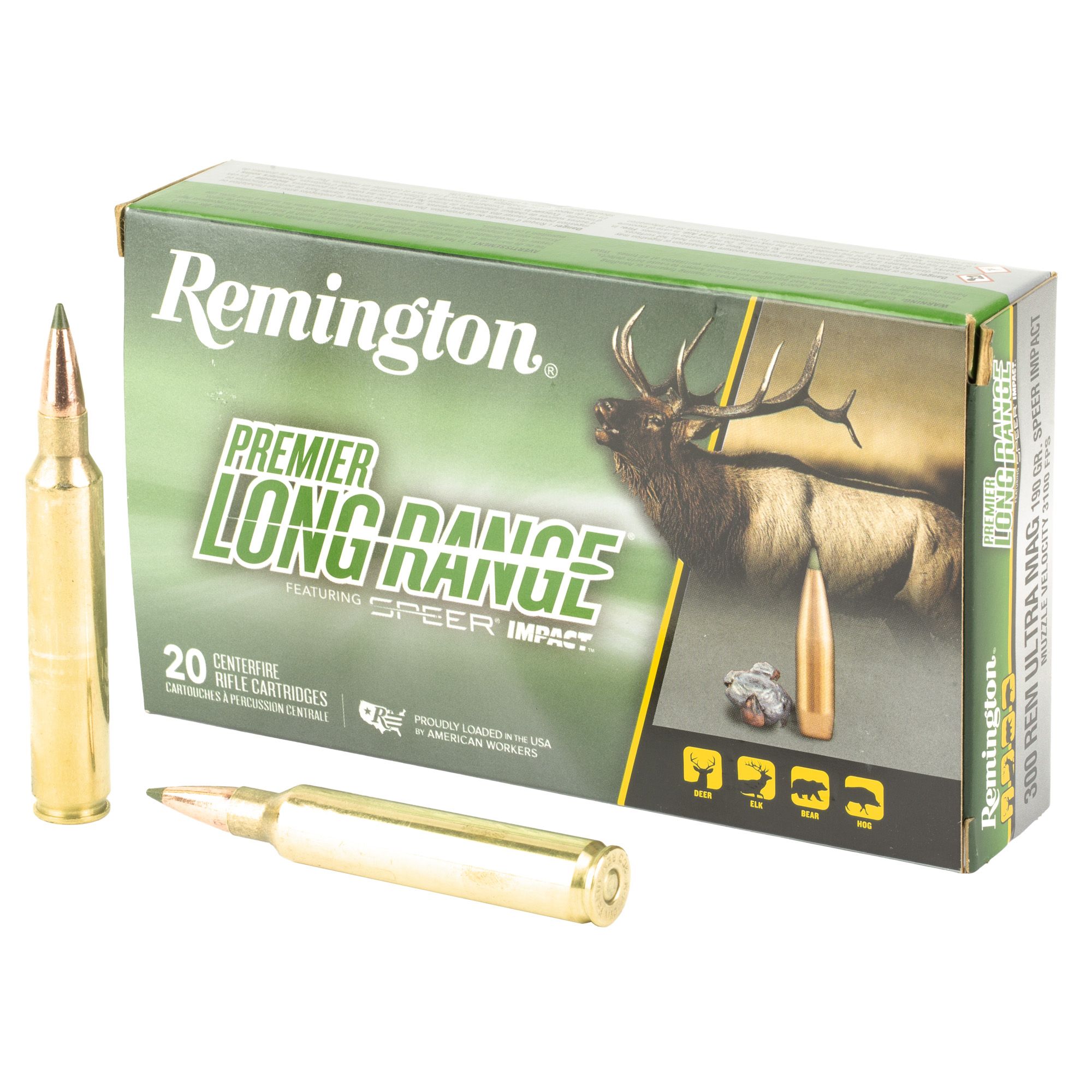 REM SPEER IMPACT 300REM 190GR 20/200