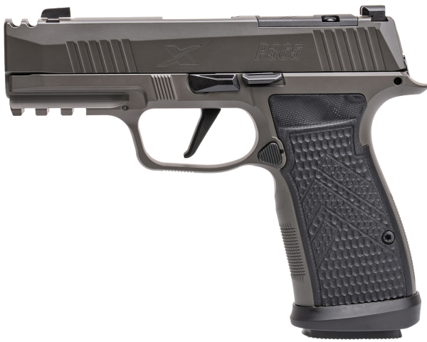 Sig Sauer 365AXGCA9LEGION10 P365 AXG Legion 9mm 10+1 3.10″ Compact Frame Legion Gray Cerakote Stainless Steel Slide G-10 Grip
