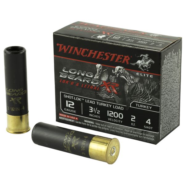 WIN LB XR TRKY 12GA 3.5″ #4 2OZ 10/1