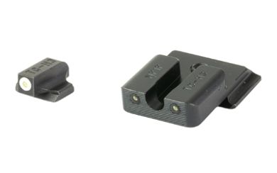 TRUGLO TRIT PRO FOR S&W M&P SET WHT