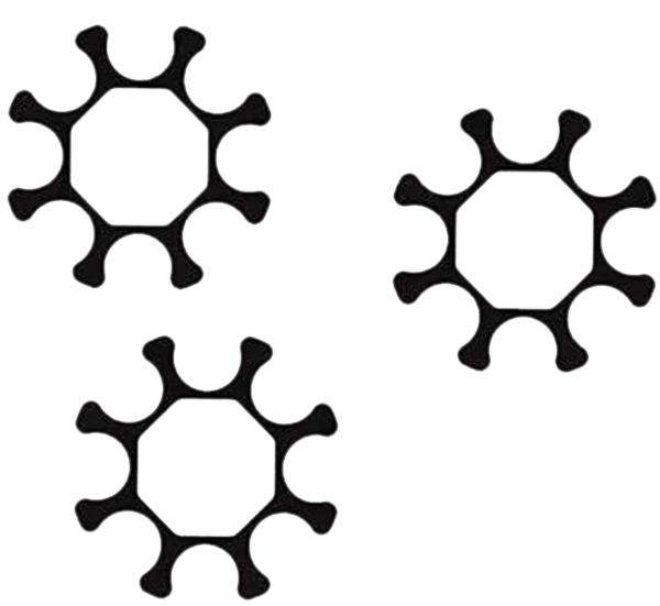 Smith & Wesson 192130000 Moon Clip Full 9mm Luger 8rd For S&W 929 Steel 3 Per Pack