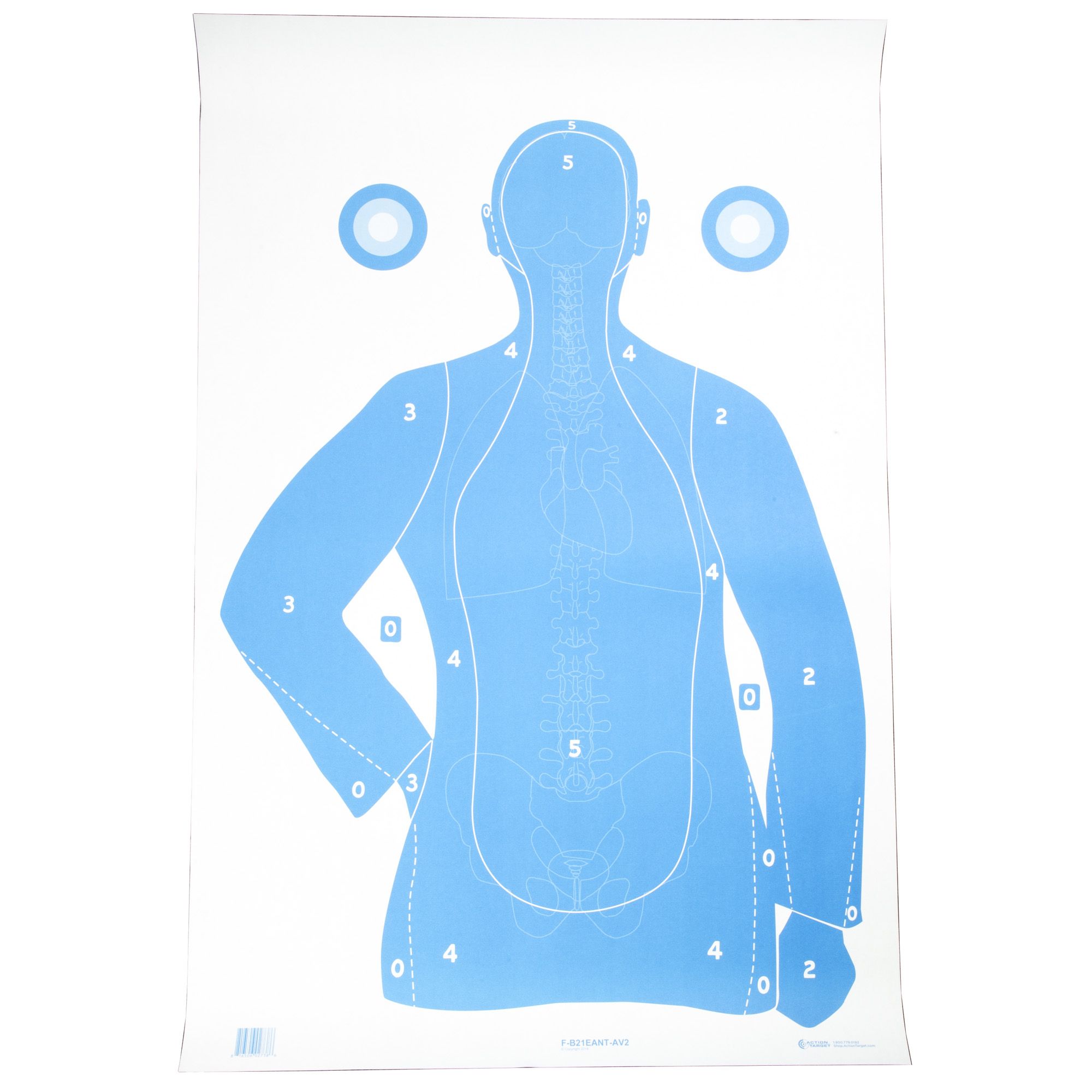 ACTION TGT B-21E VITAL BLU 100PK