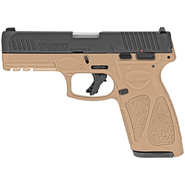 TAURUS G3 9MM 4″ 15RD TAN/BLK TS
