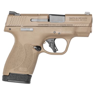 S&W SHIELD PLS 9MM 3.1″ 13RD FDE NTS