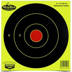 B/C DIRTY BIRD YELLOW RND TGT 8-8″