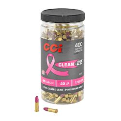 CCI CLN-22 PINK HV 22LR 40GR BTL 400