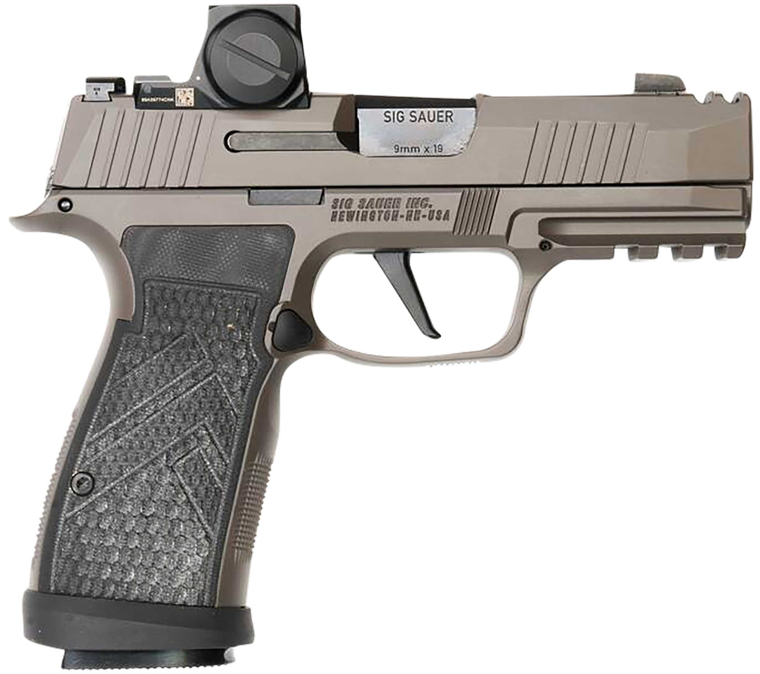 Sig Sauer 365AXGCA9LEGIONRXX P365 AXG Legion ROMEO-X 9mm 17+1 3.10″ Compact Frame Legion Gray Cerakote Stainless Steel Slide G-10 Grip