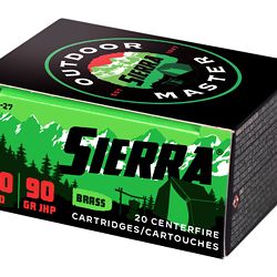 SIERRA OTDMST 380ACP 90GR JHP 20/200