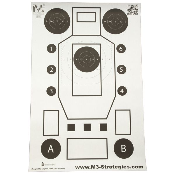 ACTION TGT MULTI PURP TRNG BK 100PK