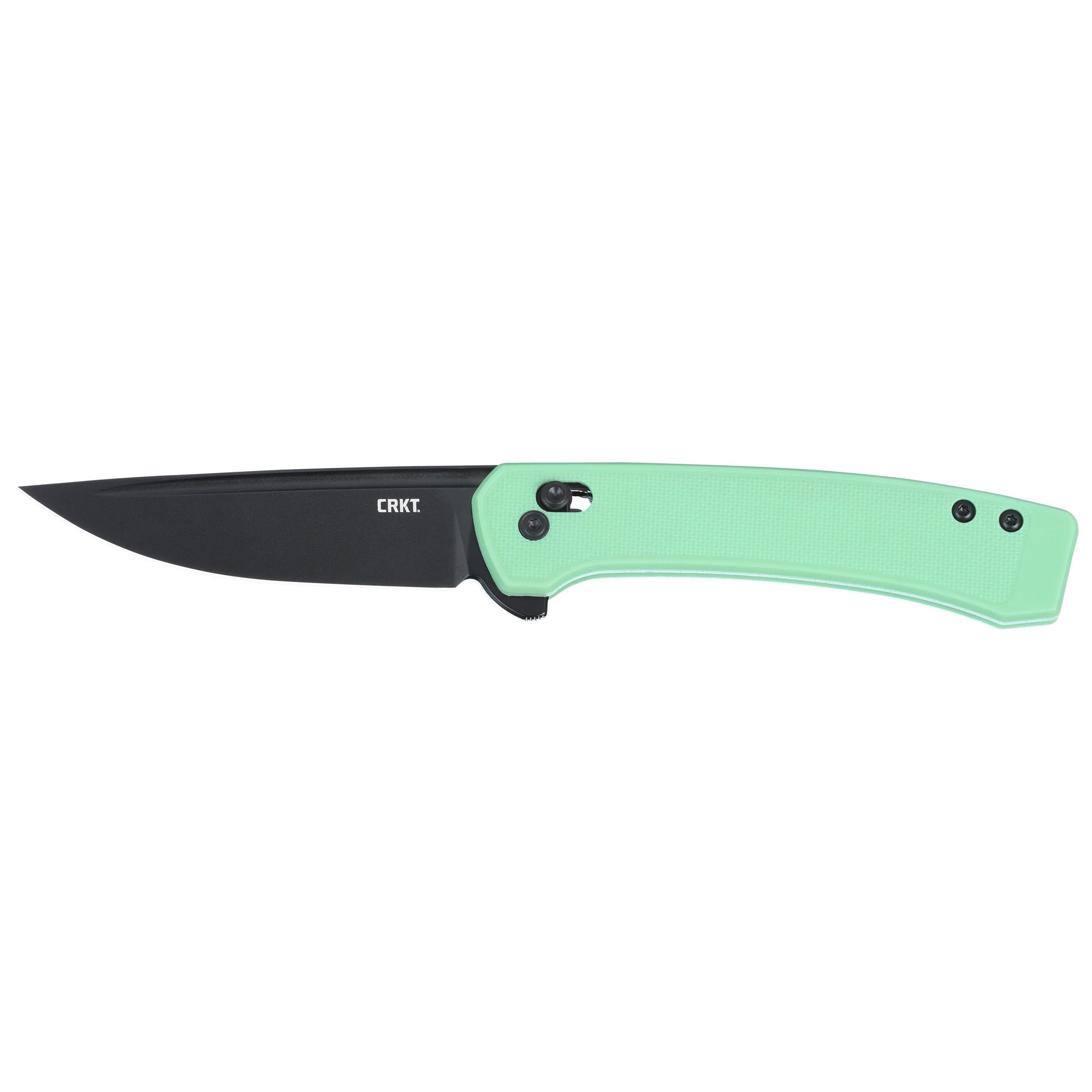 CRKT Q COMPACT 3.05″ PLAIN EDGE AQUA
