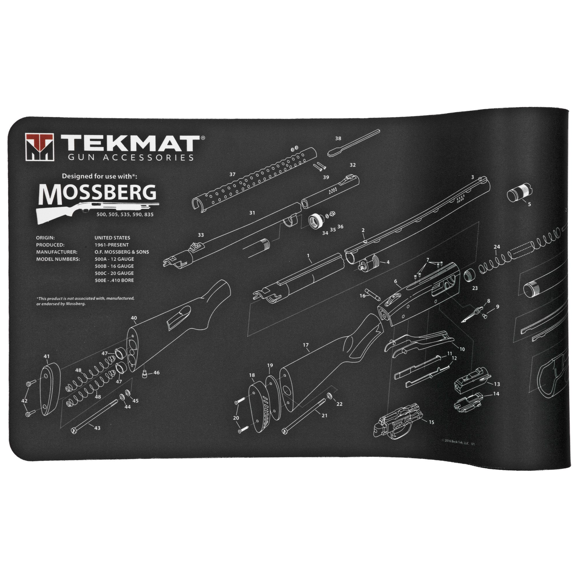 TEKMAT SHOTGUN MAT MOSSBERG PUMP