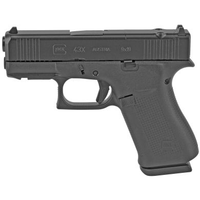 Glock LE 43X MOS 9mm 3.41” 10-Rd Pistol – Glock Blue Label