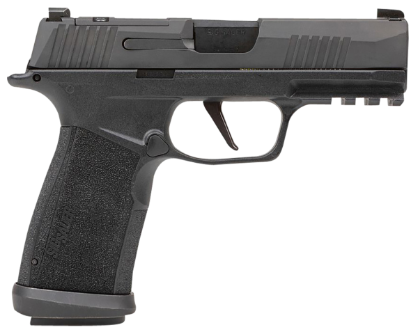 Sig Sauer 365XCA9TACOPS P365-XMACRO TACOPS Compact 9mm Luger 17+1 3.70″ Black Barrel, Black Nitron Optic Ready/Serrated Slide, Black Polymer Frame w/Picatinny Rail, Black XMACRO Polymer Grips