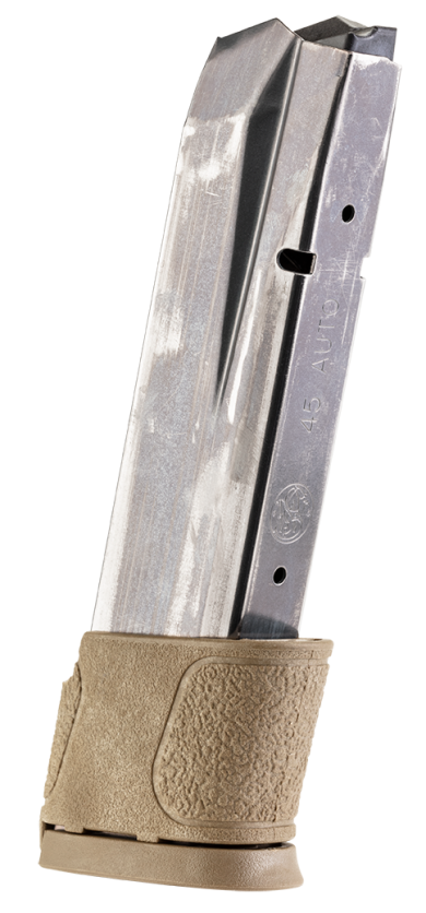 Smith & Wesson 194770000 M&P  14rd 45ACP Brown Floor Plate Steel