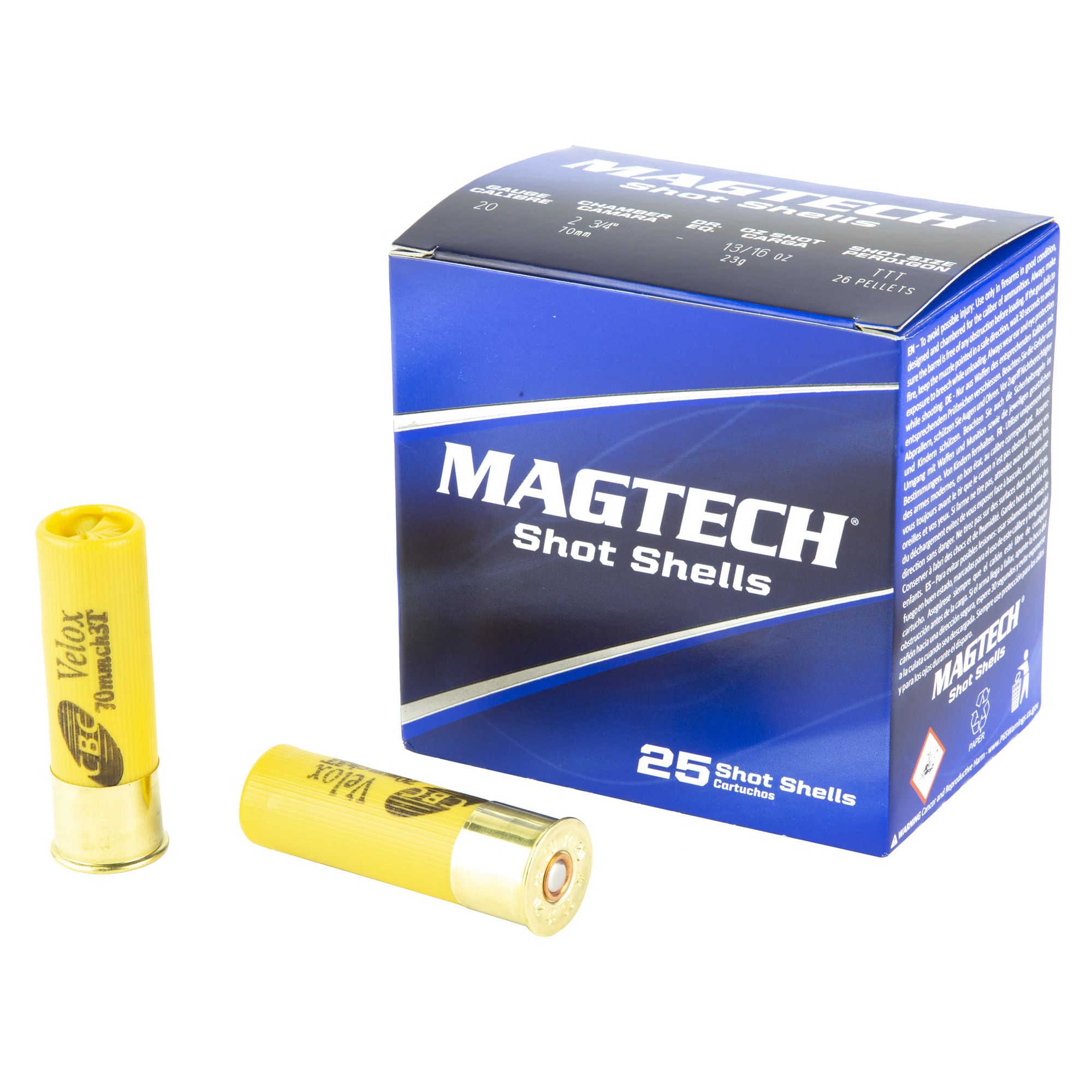 MAGTECH 20GA 2.75″ TTT 25/250