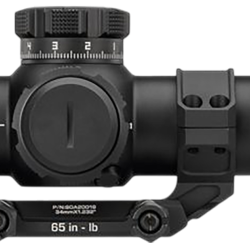 Sig Sauer Electro-Optics SOTM62001 Tango-MSR  Black 2-12x40mm, 34mm Tube Illuminated MRAD Milling 2.0 Reticle