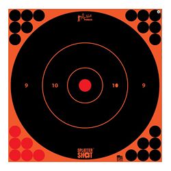 PRO-SHOT TARGET 12″ ORN BULLSEYE 5PK