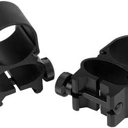 WEAVER SEE-THRU TOP MNT RNGS 1″ MATT