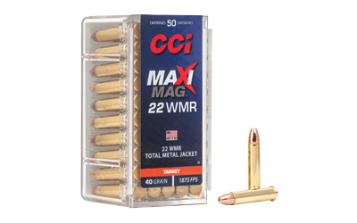 Cci .22 WMR 40gr TMJ Brass – 50rd