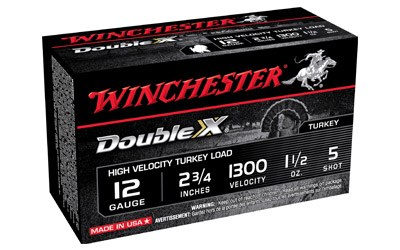 WIN Dbl X Hv TRKY 12GA 2.75″ #5 10